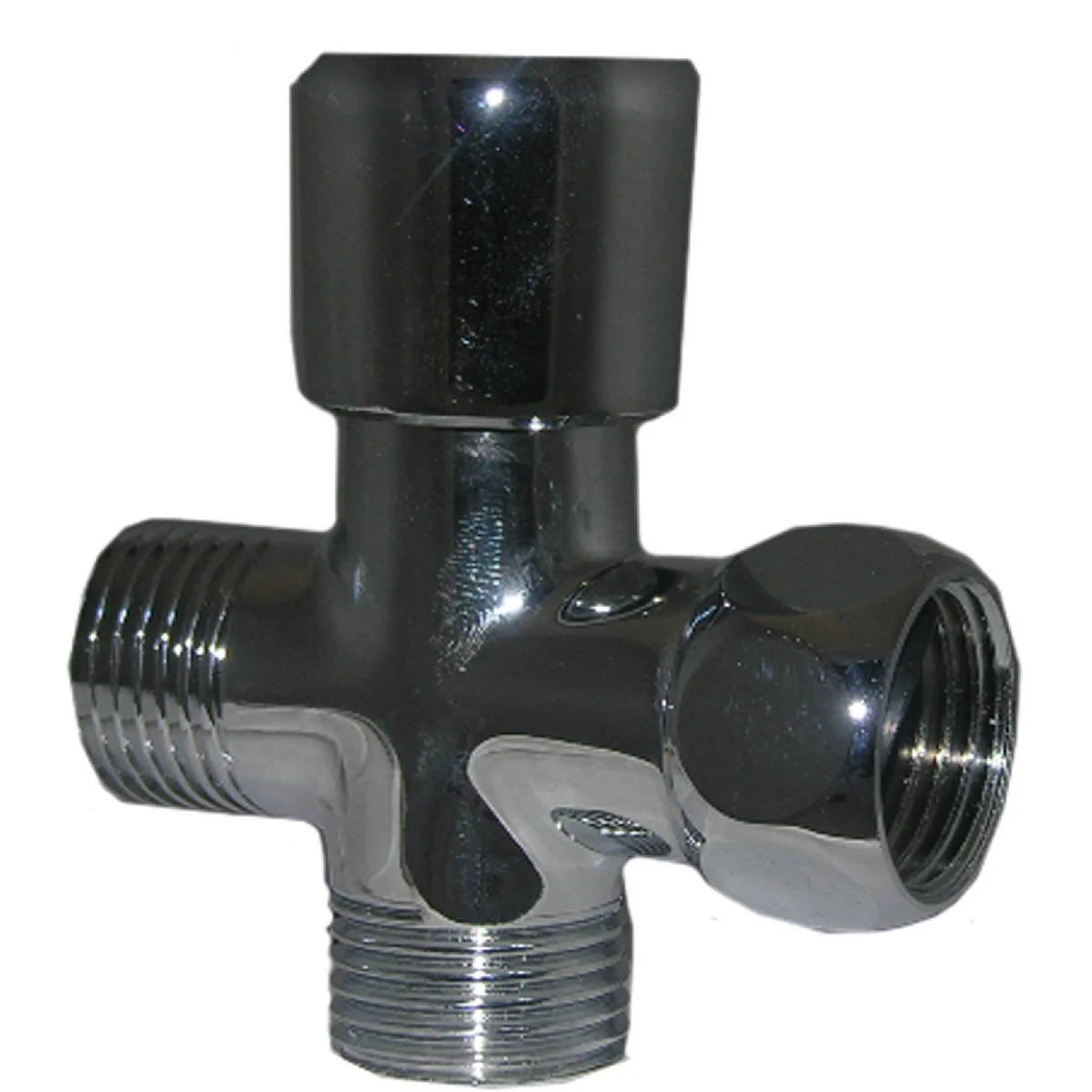 Innovative Lasco 1 2 In. Push Pull Dual Flow Brass Shower Diverter Soft