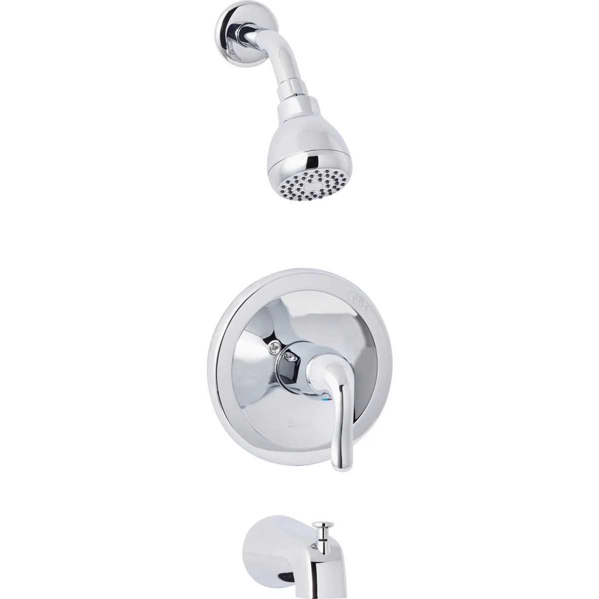 Reusable Home Impressions Polished Chrome Single-Handle Lever Tub Shower Faucet Contemporary