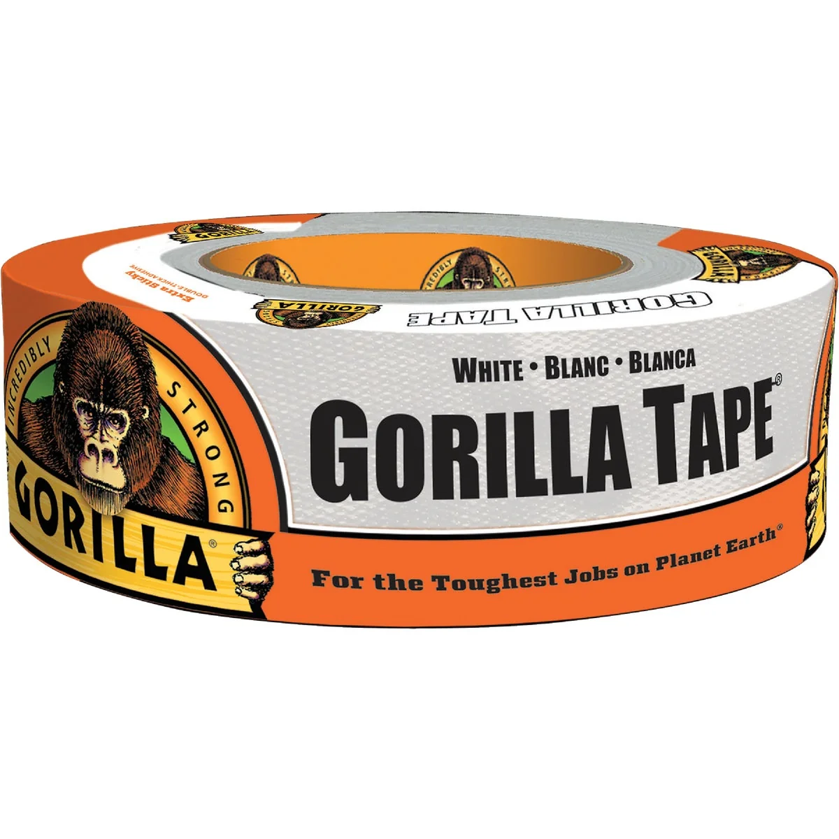 Proven Gorilla 1.88 In. x 10 Yd. Heavy-Duty Duct Tape White Recyclable