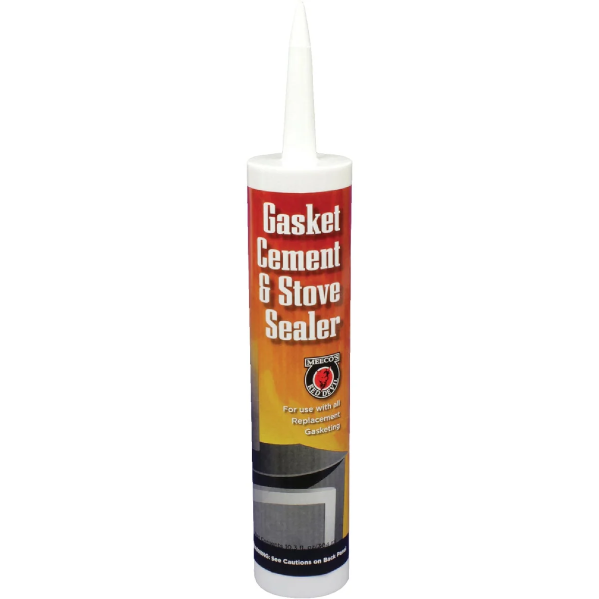 Crafted Meeco’s Red Devil 10.3 Oz. Black Gasket Cement and Stove Sealer Sustainable