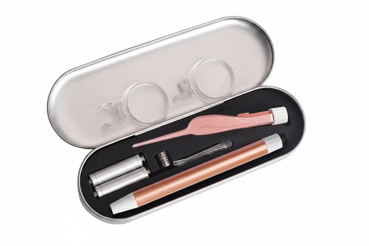Comfortable Ear Wax Removal Tool With Light Ear Pick Cleaner Kit For Kids And Adults Earwax Spoon Digger Tweezers For Ear Health Care Gift Set With Case Certified