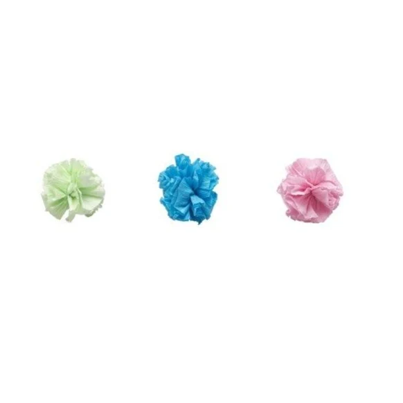 Expertly Made BuD’z – Coloured Paper Balls Cat Toy – Pink Green Blue BuD’z – Coloured Paper Balls Cat Toy – Pink Green Blue Prestigious