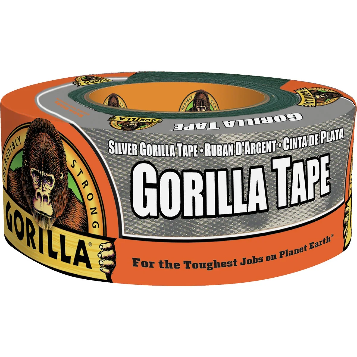 Stylish Gorilla 1.88 In. x 10 Yd. Heavy-Duty Duct Tape Silver Exceptional