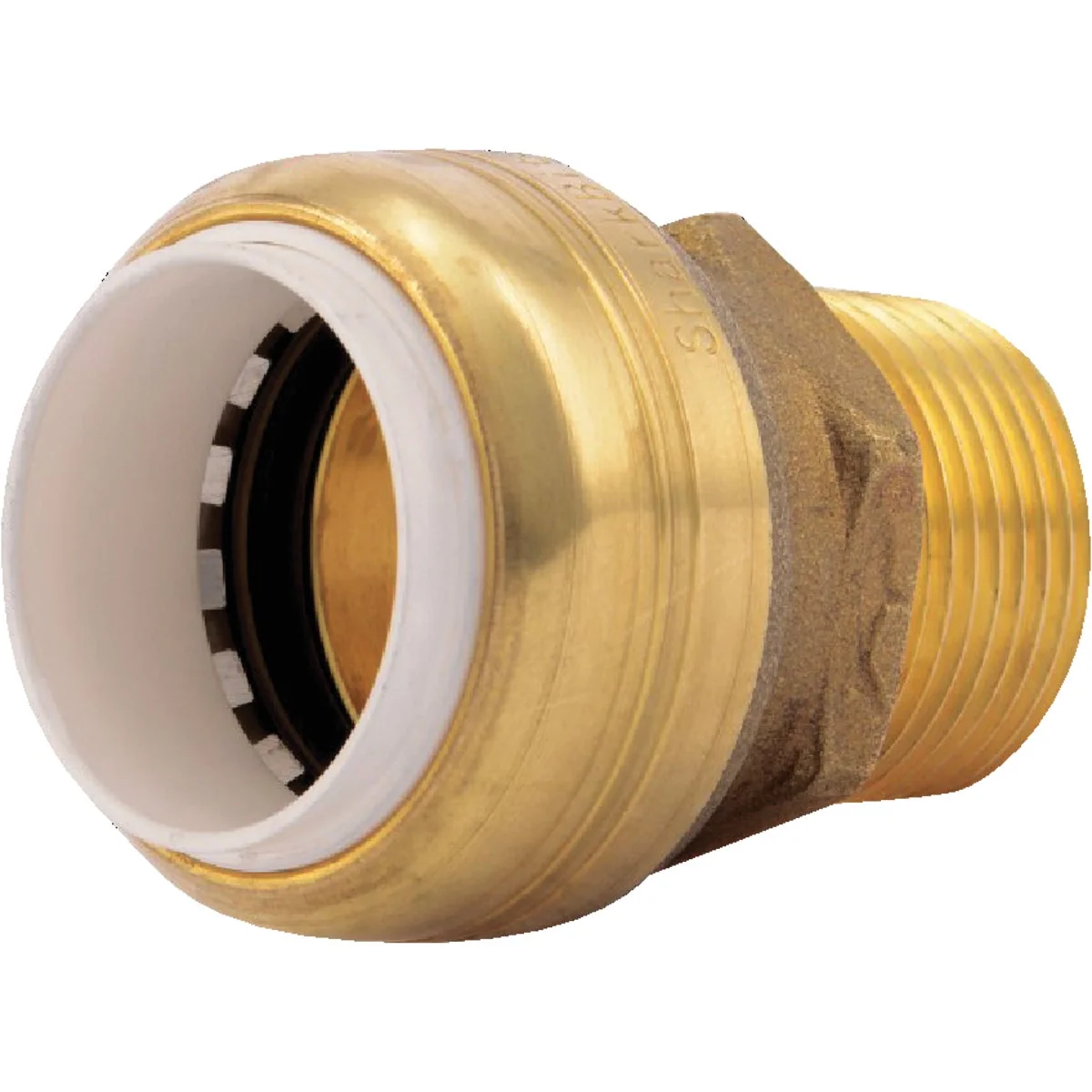 Original Design SharkBite 3 4 In. PVC x 3 4 In. MNPT Connector Detailed
