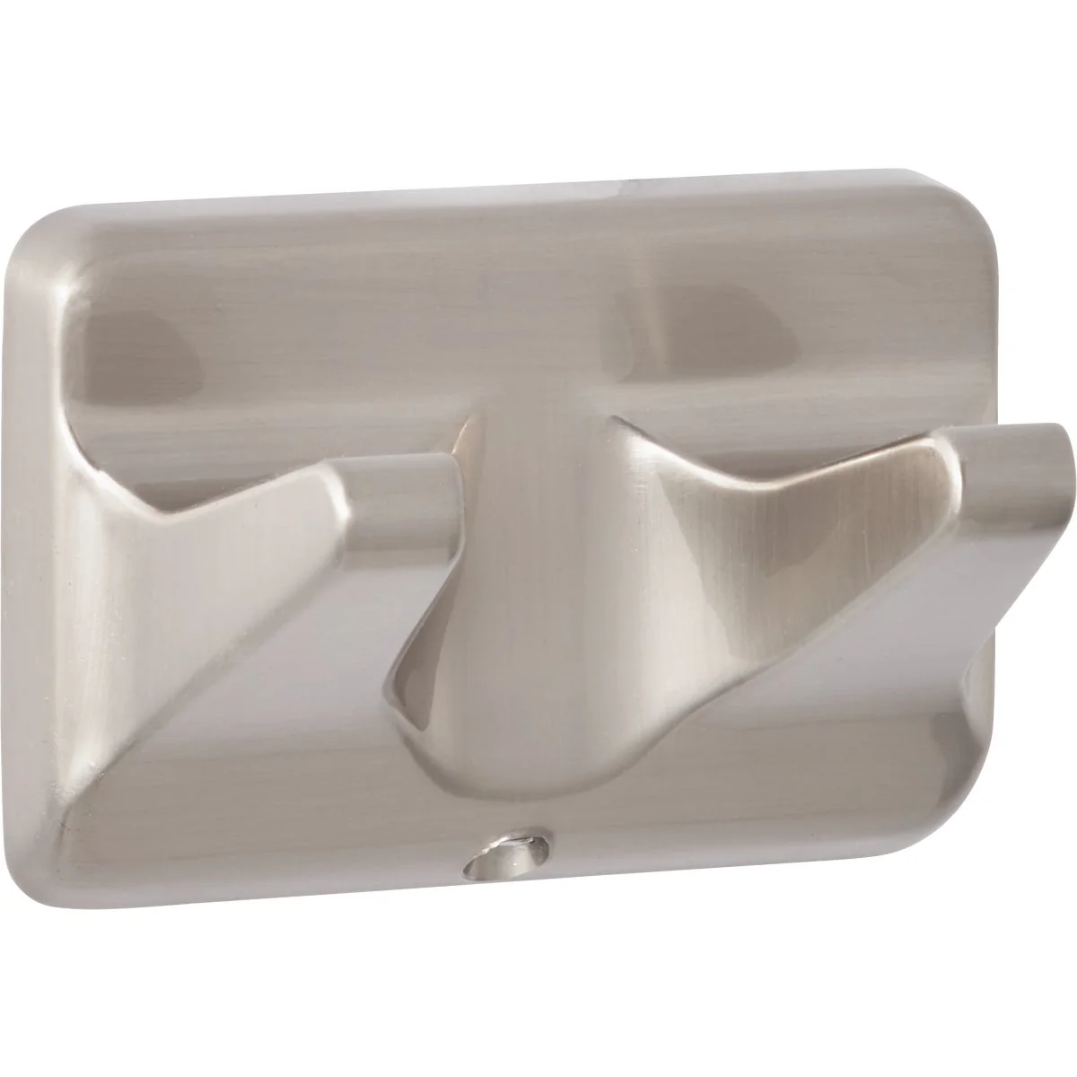 Fashionable Home Impressions Brushed Nickel Double Robe Hook Luxury