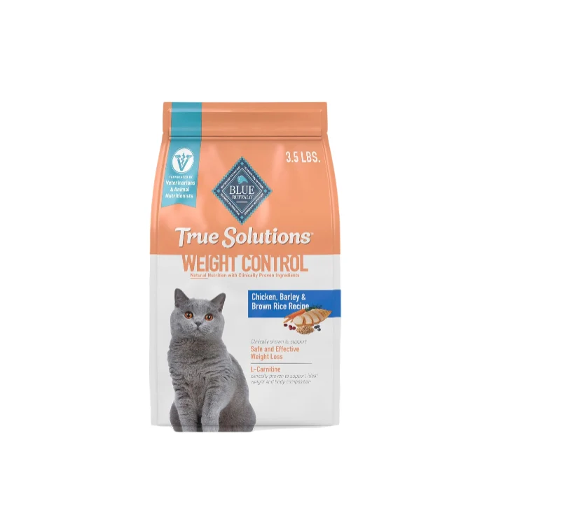 Lightweight True Solutions Weight Control Natural Dry Cat Food for Adult Cats Chi Detailed