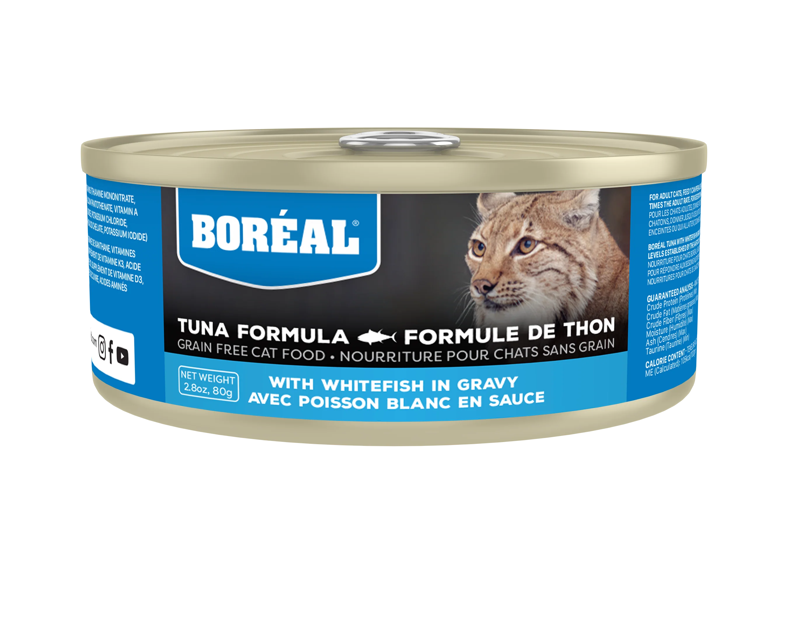 Certified BO Red Tuna with Whitefish in Gravy Wet Cat Food BO Red Tuna with Whitefish in Gravy Wet Cat Food Convenient
