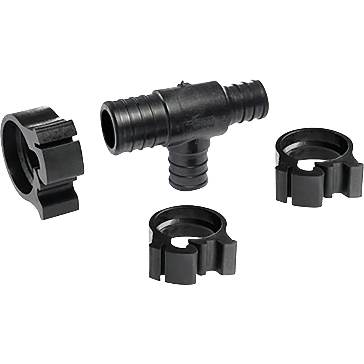 Luxury Flair-It 1 PEXLock In. x 3 4 In. x 3 4 In. Plastic Reducing PEX Tee High-Quality