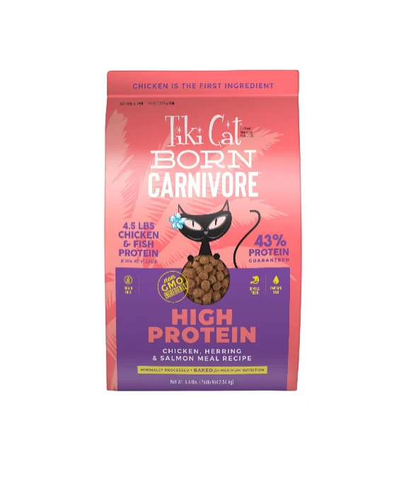 User-Friendly Born Carnivore High Protein Chicken Herring Salmon Meal Grain-Fre High-Quality
