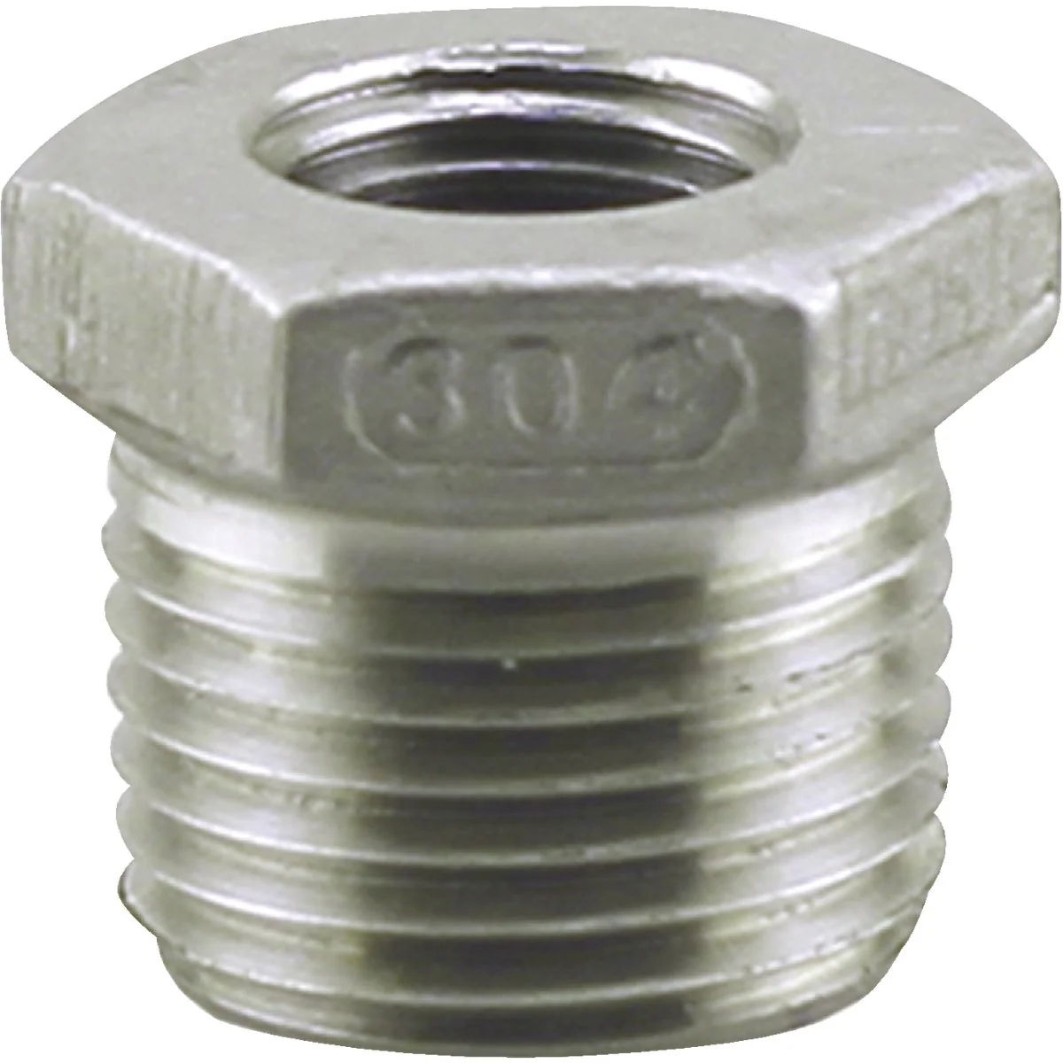 High-End PLUMB-EEZE 1-1 4 In. MIP x 1 In. FIP Stainless Steel Bushing Responsible