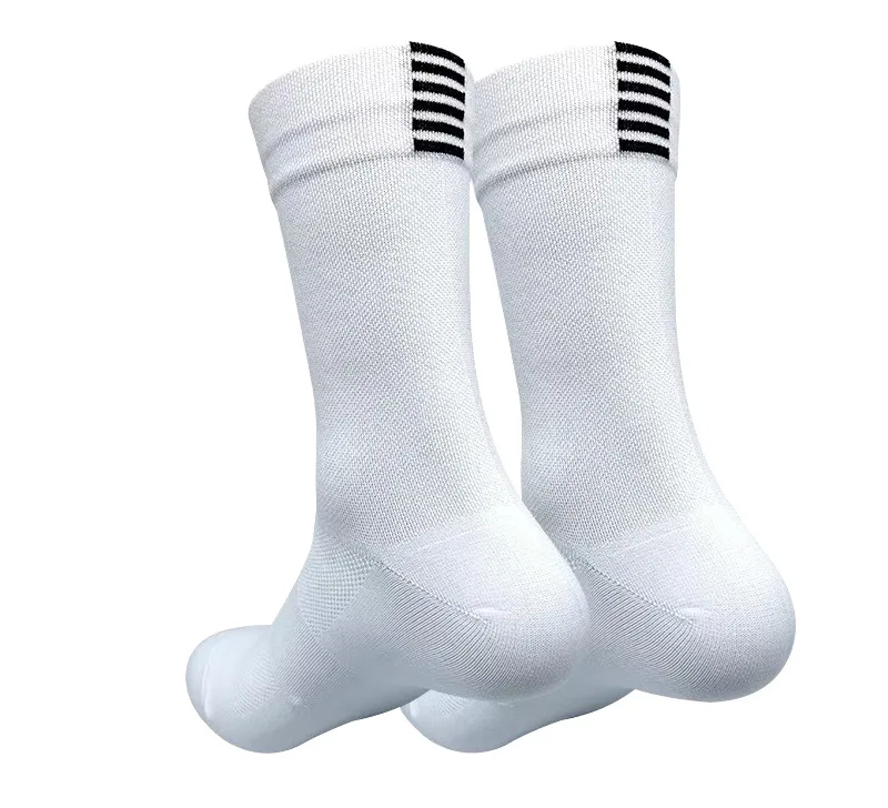 Trendy Quick Dry Cycling Socks For Men And Women Breathable Nylon Running Socks Medium Length Tube Style For Sports Fitness Next-Generation