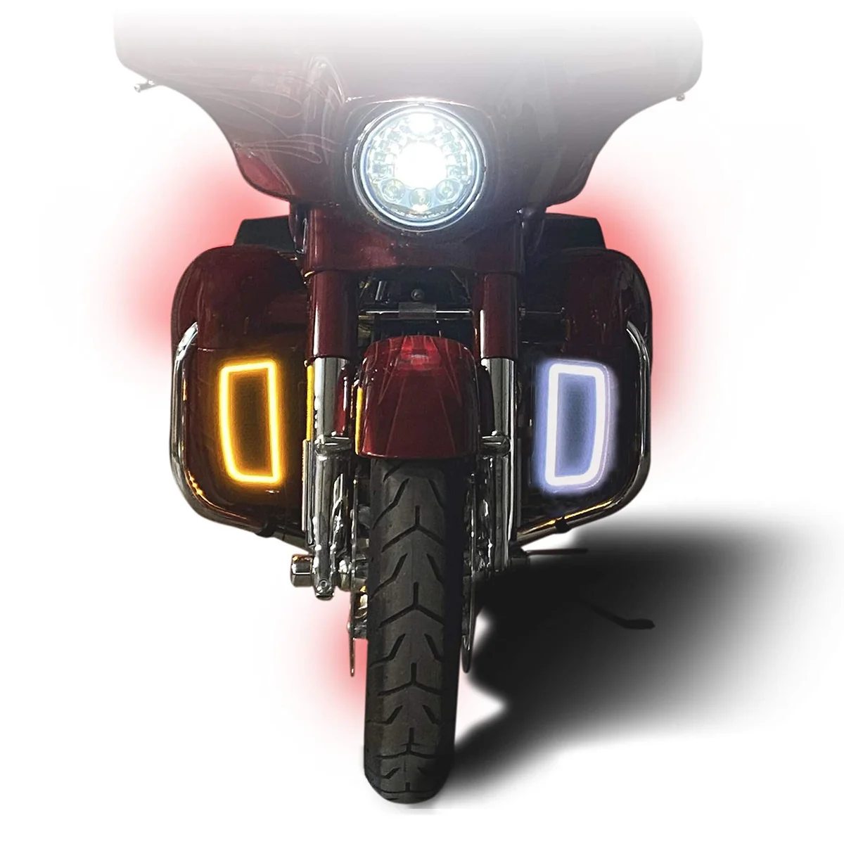 Premium Custom Dynamics – Lower Fairing Light Inserts Innovative