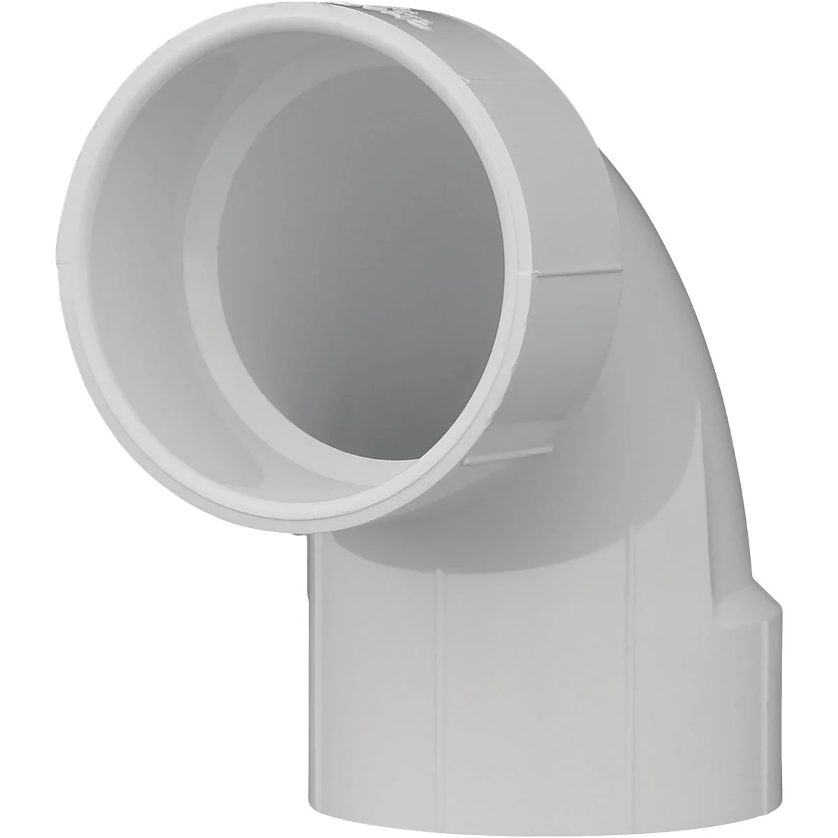 Comfortable Charlotte Pipe 3 In. Schedule 40 90 Deg. Sanitary DWV PVC Elbow 1 4 Bend Professional