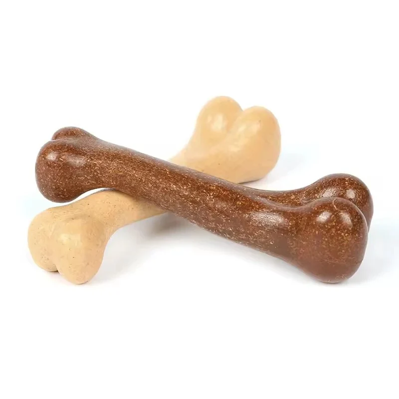 Premium Nearly Indestructible Dog Bone Chew Toys Natural Non Toxic Anti Bite P User-Friendly