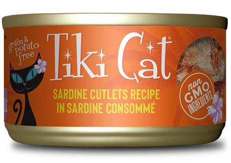 Traditional Tiki Cat Tahitian Grill Sardine Cutlets Tiki Cat Tahitian Grill Sardine Cutlets Secure