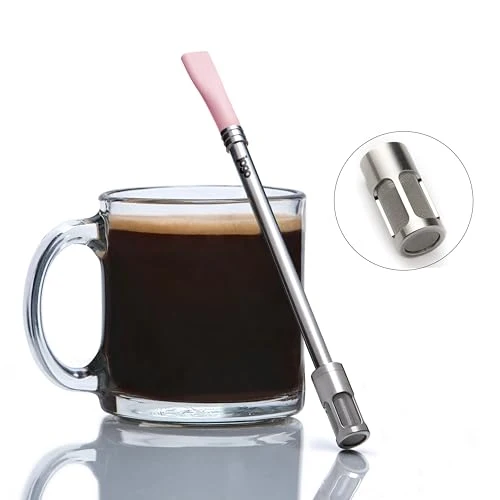 Expertly Made The Coffee and Tea Brewing Straw Dependable
