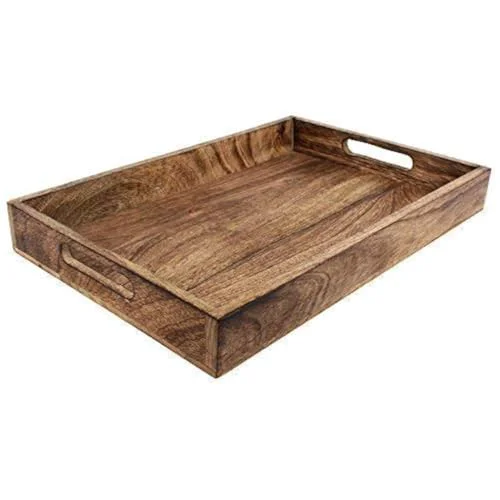 Versatile Handmade Classic Wooden Tray Specialty