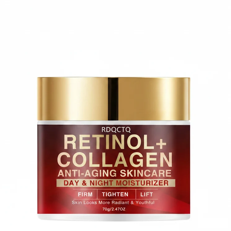 Refined Retinol Collagen Anti-Aging Day Night Serum – Firming Lifting Facial Essence for Youthful Radiance Skin Care Formula with Hydrat Lightweight