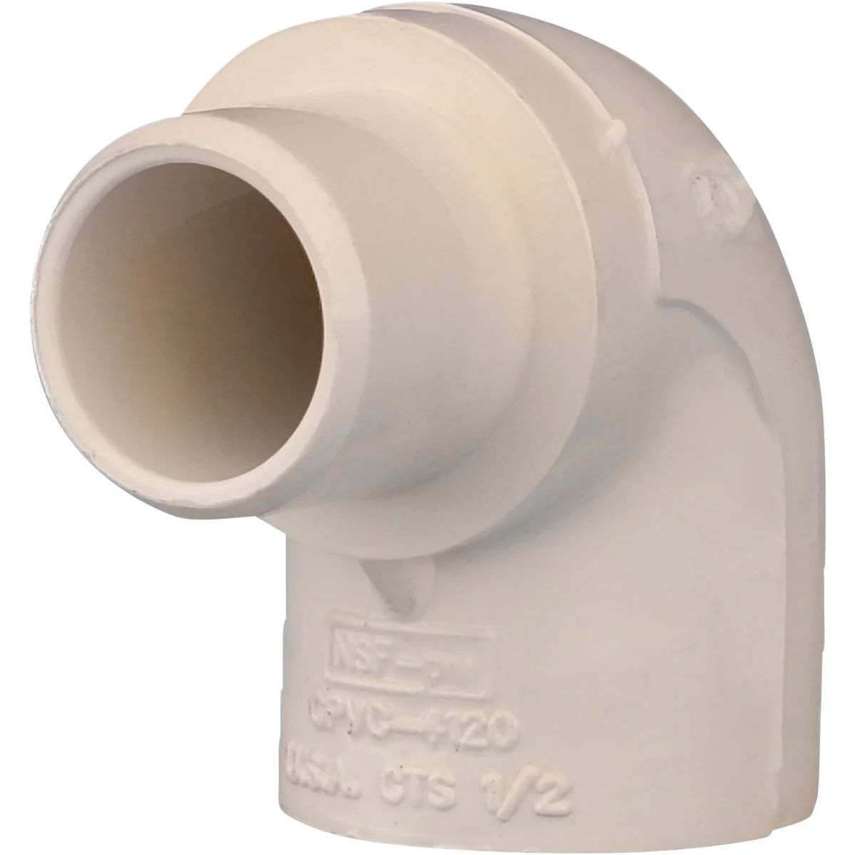 Organic Charlotte Pipe 1 2 In. Slip x Slip 90 Deg. CPVC Street Elbow 1 4 Bend Consistent