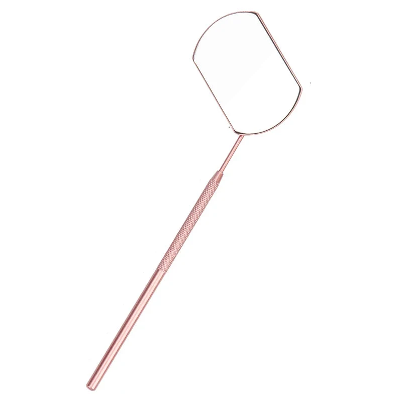Flexible Eyelash Mirror Grafting Lash Magnifying Beauty Long Handle For Checking False Lashes Extension Makeup Tools Mirror Supplier Safe