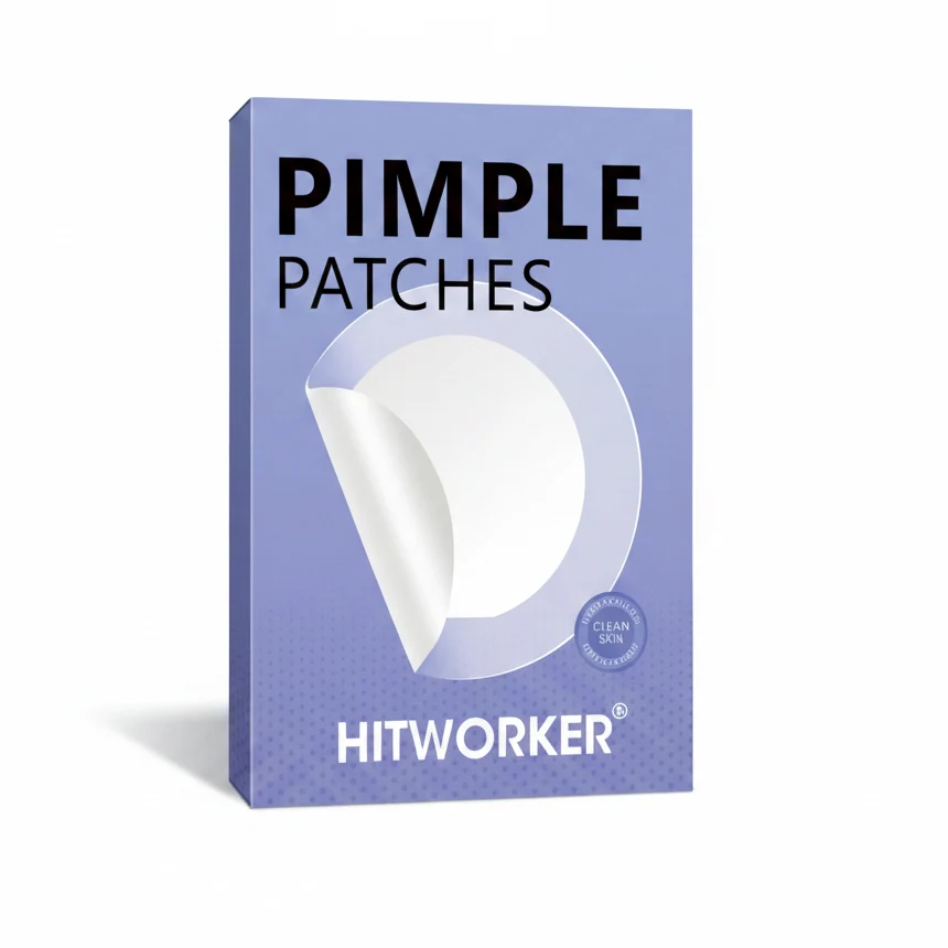 Comfortable Invisible Waterproof Hydrocolloid Acne Patch for Facial Cleansing Care Essence Tool Accessory Suitable for All Skin Types First-Class