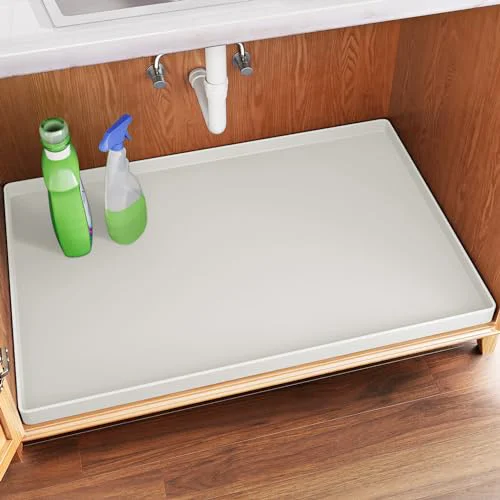 Soft Waterproof Under Sink Mat 589 sq inch Functional