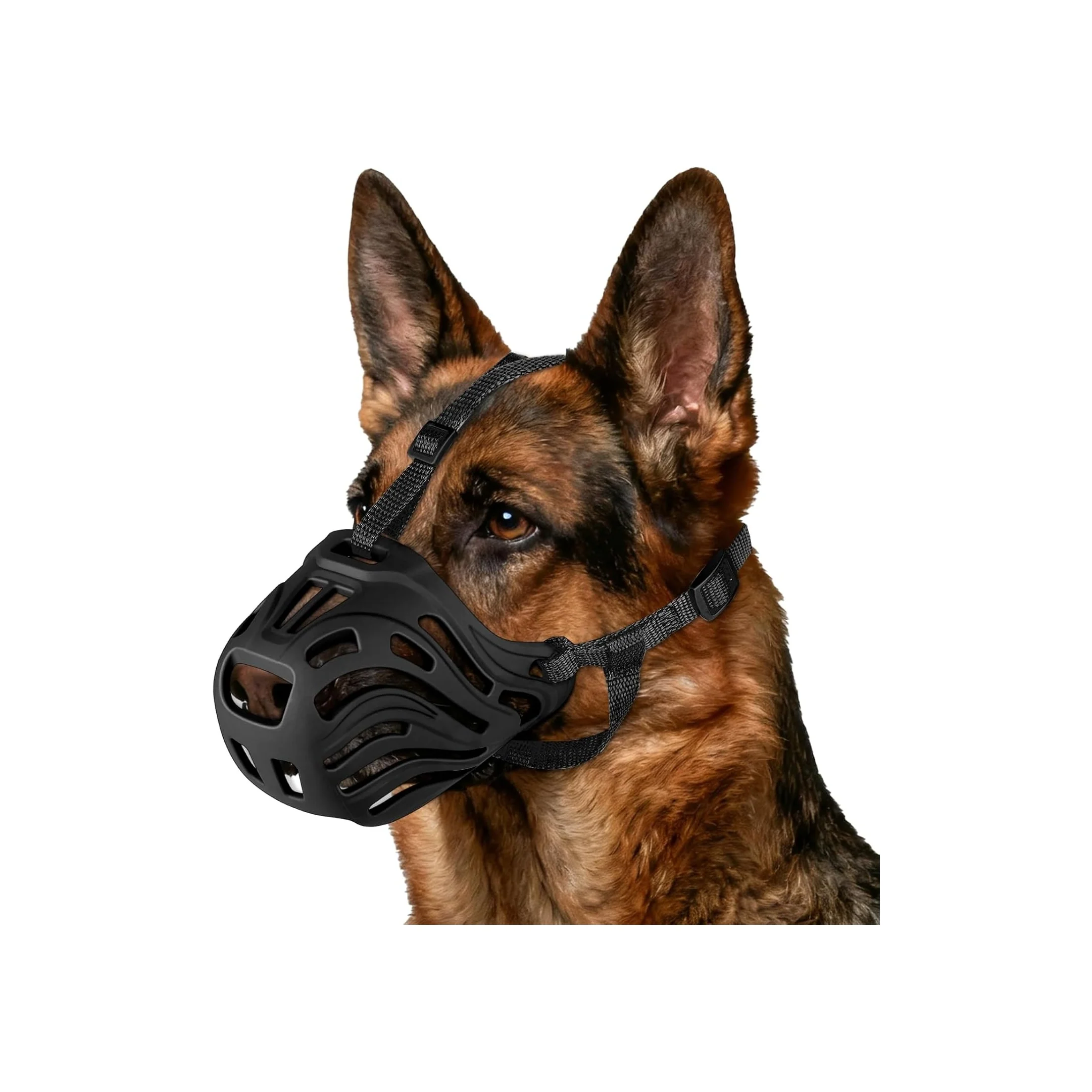 Elite Dog Muzzle Soft Breathable Dog Muzzles Suitable Dogs Adjustable Bask Efficient