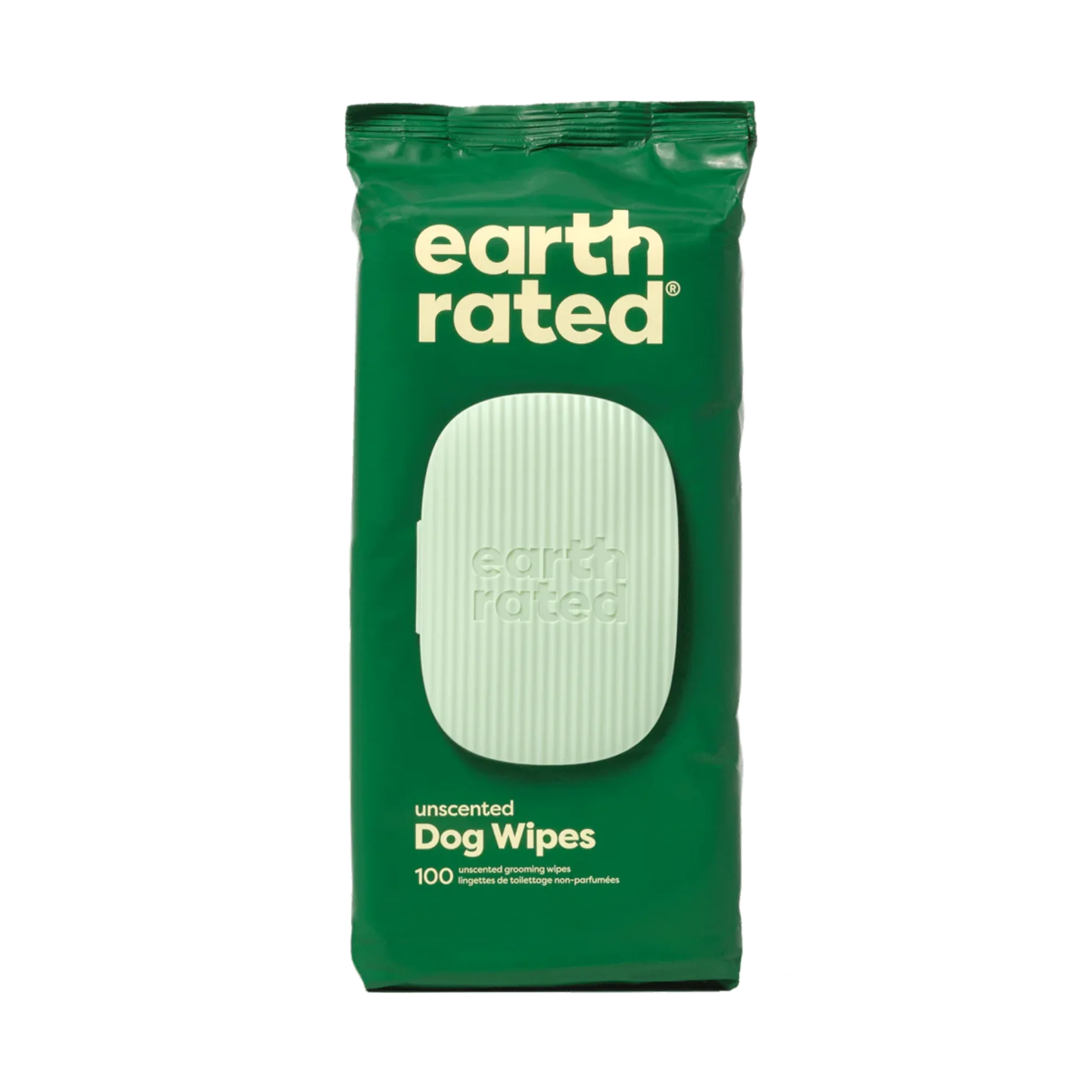 Advanced Earth Rated Plant-Based Dog Grooming Wipes Traditional