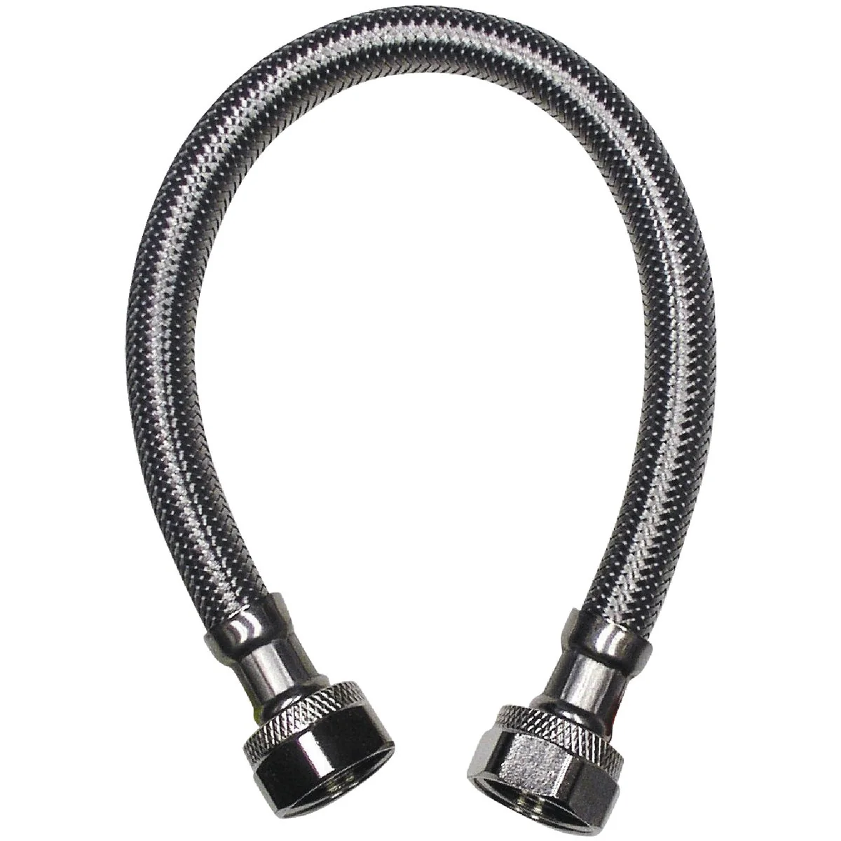 Fine Crafted B K 1 2 In. F x 1 2 In. C X 9 In. L Stainless Steel Faucet Connector Classic