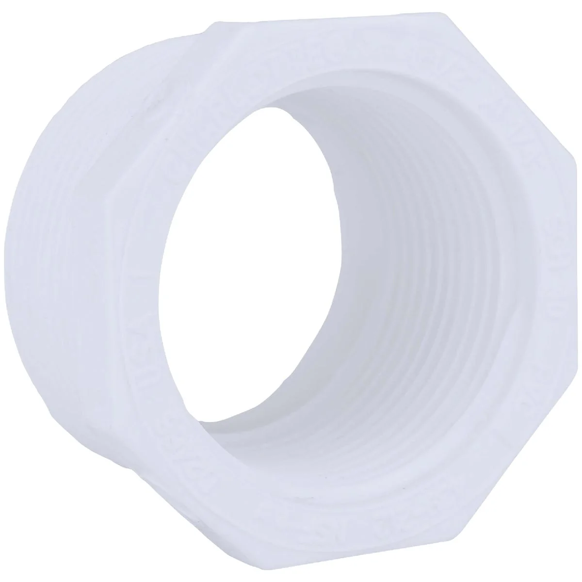 Contemporary Charlotte Pipe 1-1 2 In. MPT x 1-1 4 In. FPT Schedule 40 PVC Bushing Natural