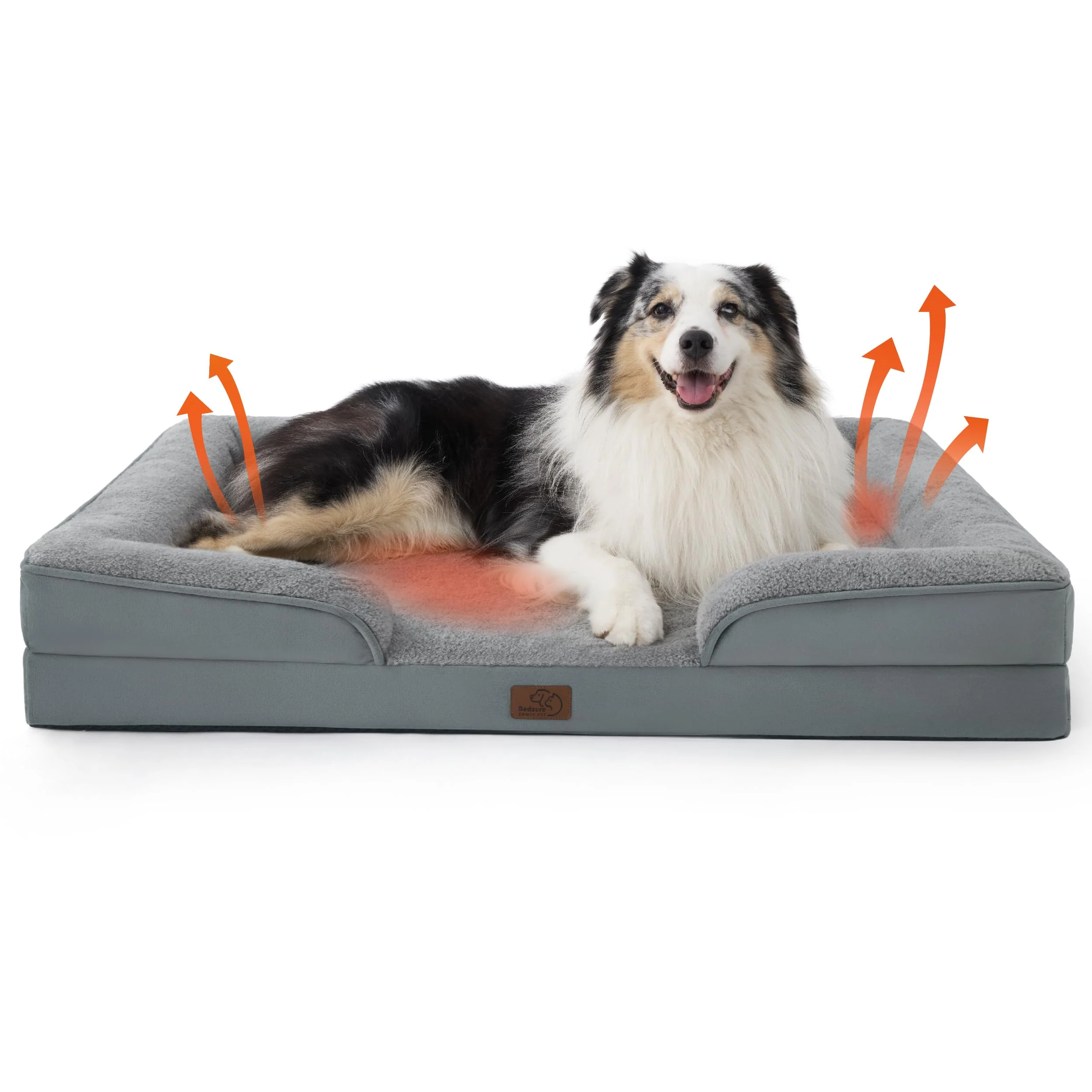 Trusted Bedsure XL Self-Warming Orthopedic Dog Bed for Extra Large Dogs – Waterproof Removable Cover Non-Skid Bottom Eco-Friendly