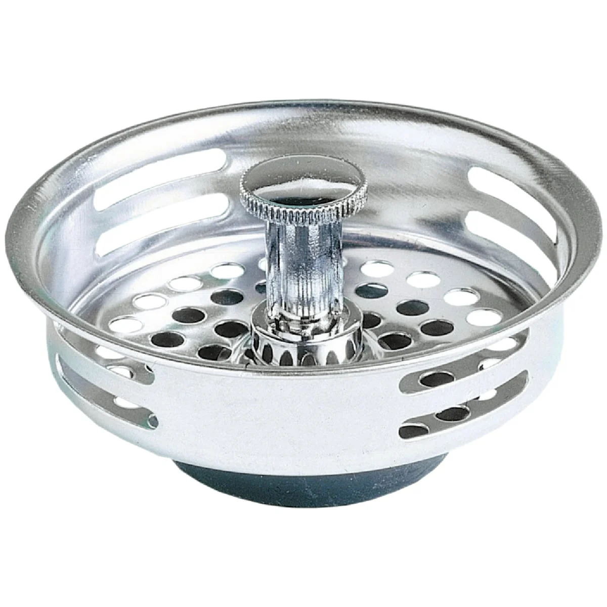 Convenient Do it 3-1 2 In. Stainless Steel Basket Strainer Stopper Powerful