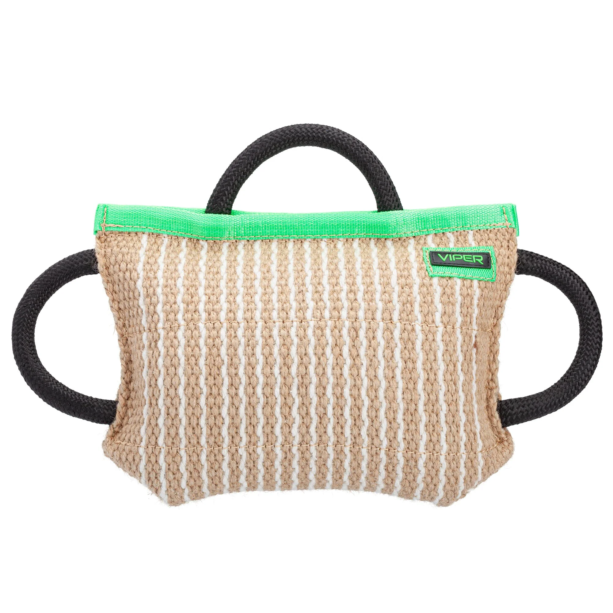 Fine Crafted Viper Jute Classic Bite Pillow User-Friendly