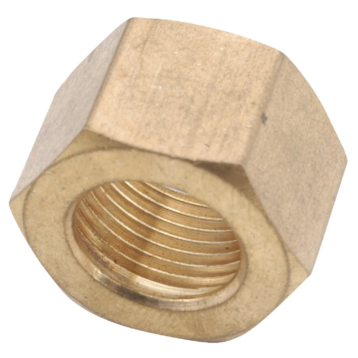 Trusted Anderson Metals 3 8 In. Brass Compression Nut 3-Pack Stylish