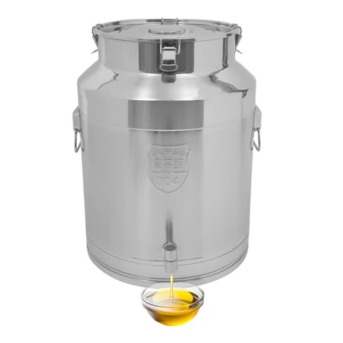 Refined Thickened Stainless Steel Milk Can Large Liquid Container Storage Convenient