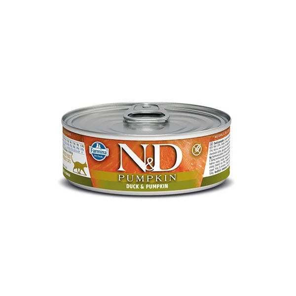Reusable Farmina N D Duck Pumpkin Wet Cat Food Farmina N D Duck Pumpkin Wet Cat Food Durable