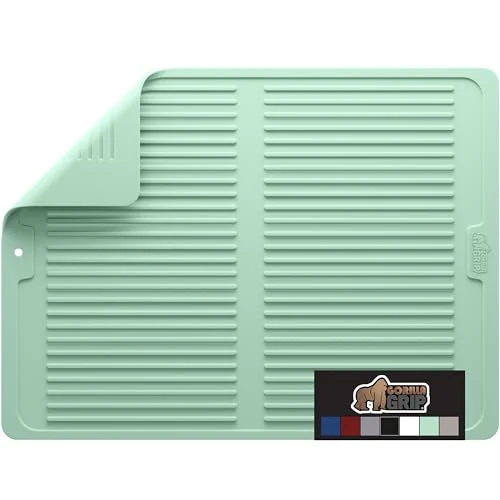 Efficient Patented BPA Silicone Dish Drying Mat Classic