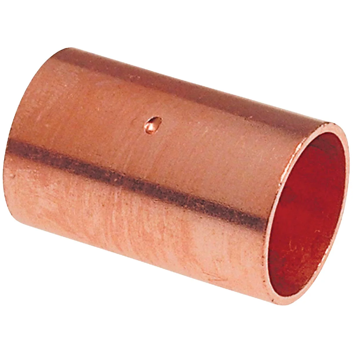 Classic NIBCO 3 4 In. x 3 4 In. Copper Coupling with Stop Solid