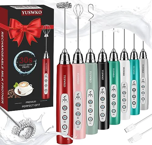 Consistent Handheld Milk Frother Wand for Coffee Sustainable