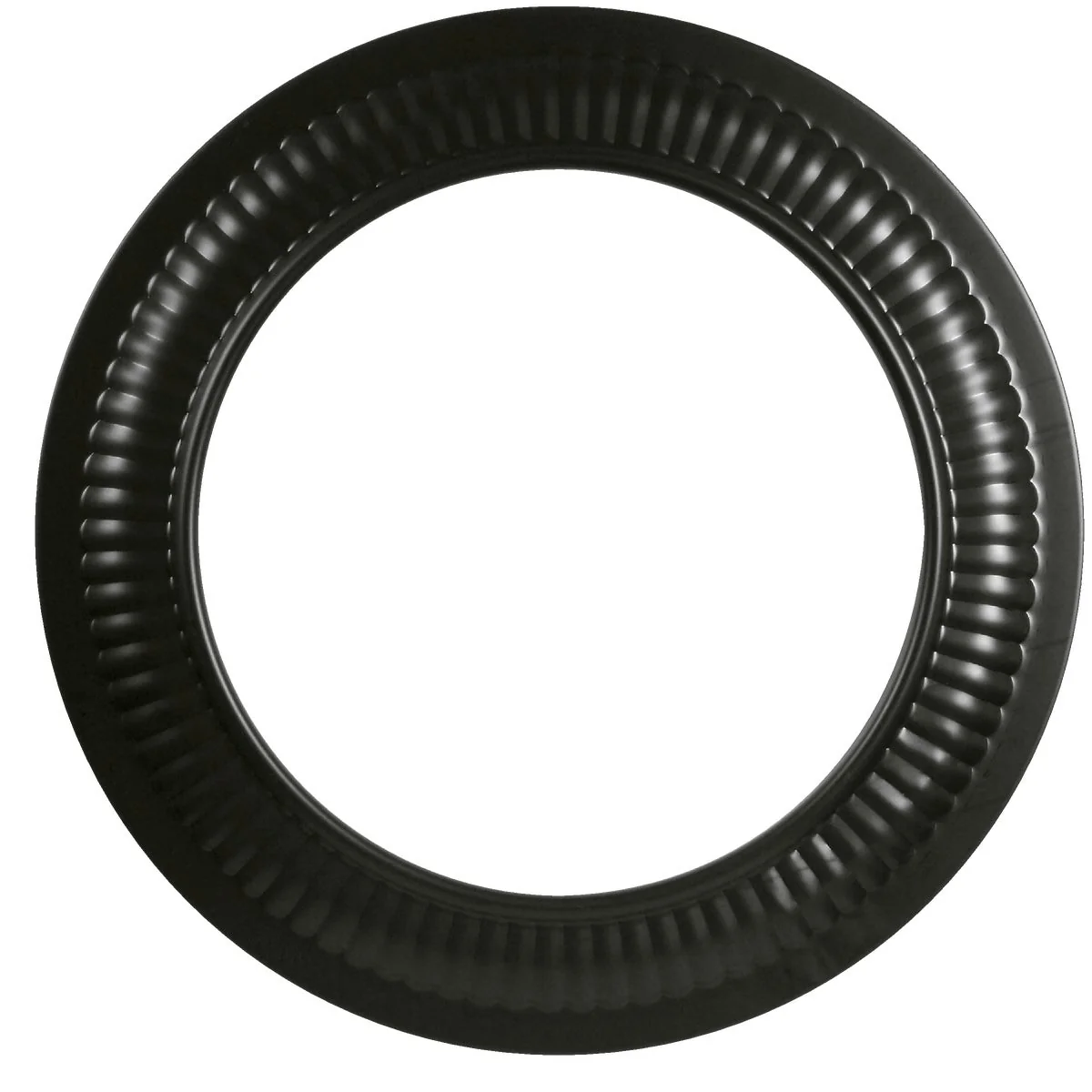 Premium Imperial Single Wall 8 In. 24 ga Black Stove Pipe Collar Classic