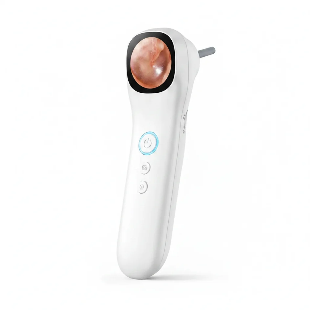 Effective Digital Ear Camera with 1.21 Inch IPS Screen1080p HD Smart Visual Ear Care with tool for Ear Nose Mouth Pet Skin Care Health