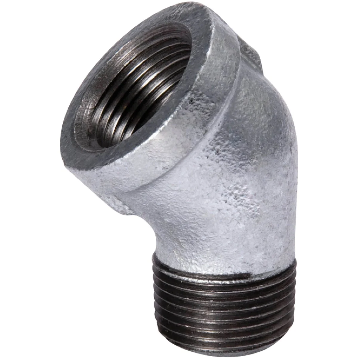Solid Southland 1 In. 45 Deg. Street Galvanized Elbow 1 8 Bend Environmentally Friendly