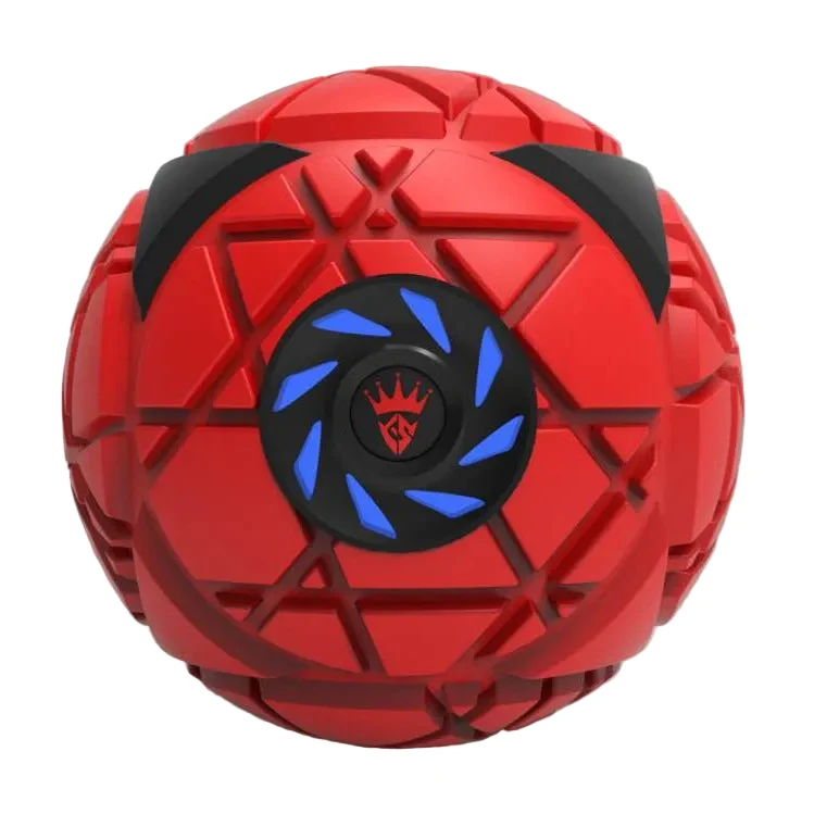 Superior Electric Fascia Massage Ball 12cm Red Fitness Yoga Ball For Deep Tissue Muscle Recovery Traditional