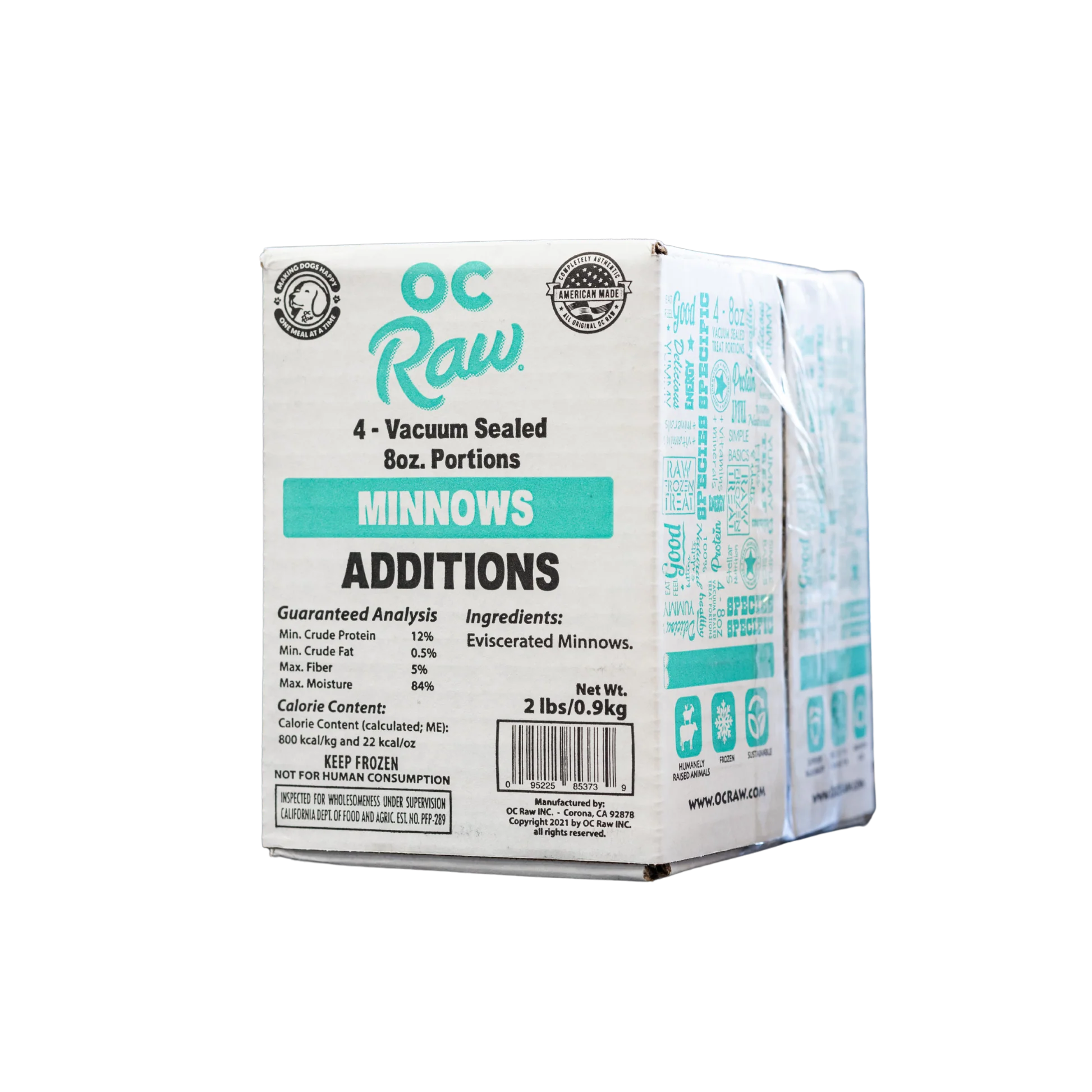 First-Class OC Raw Minnows Bulk Box Specialty