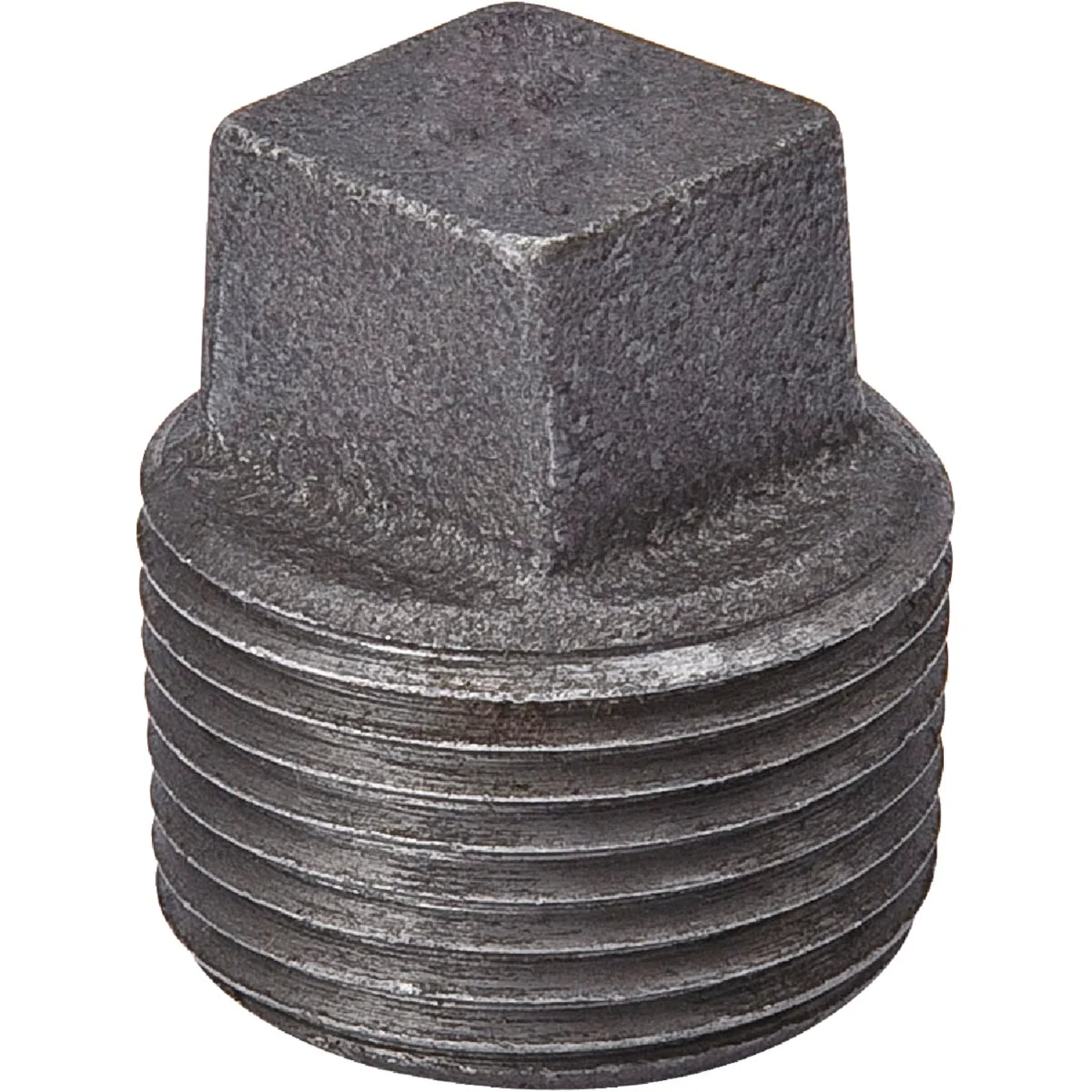 Certified B K 1 In. Malleable Black Iron Pipe Plug Solid