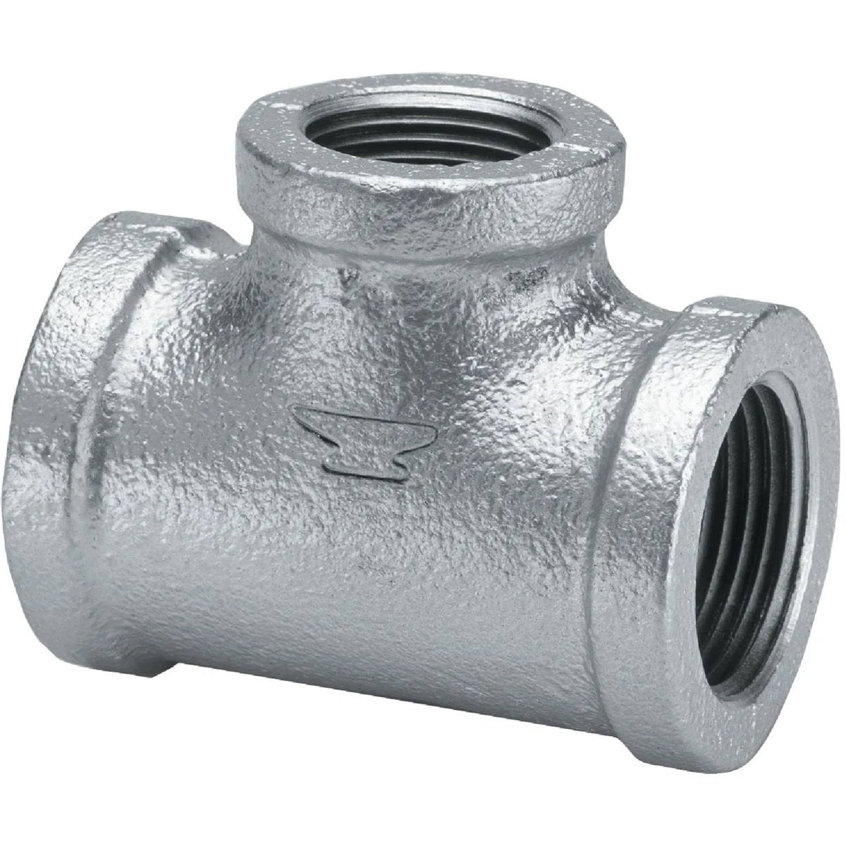 Fast Anvil 1 8 In. Malleable Iron Galvanized Tee Fashionable