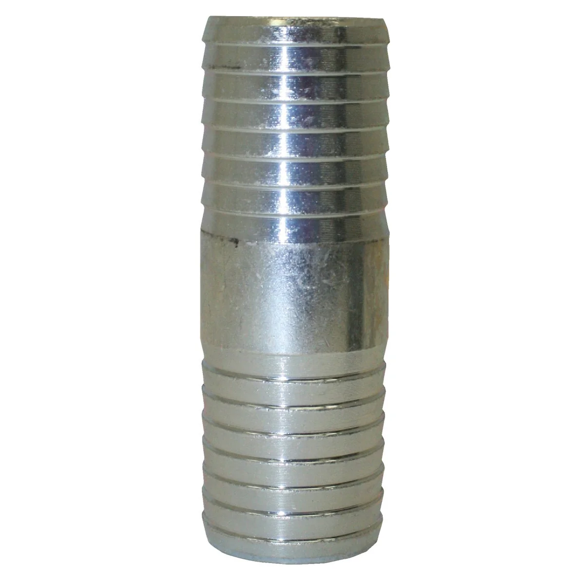 Specialty Merrill 1 In. x 1 In. Barb Insert Galvanized Coupling Clean