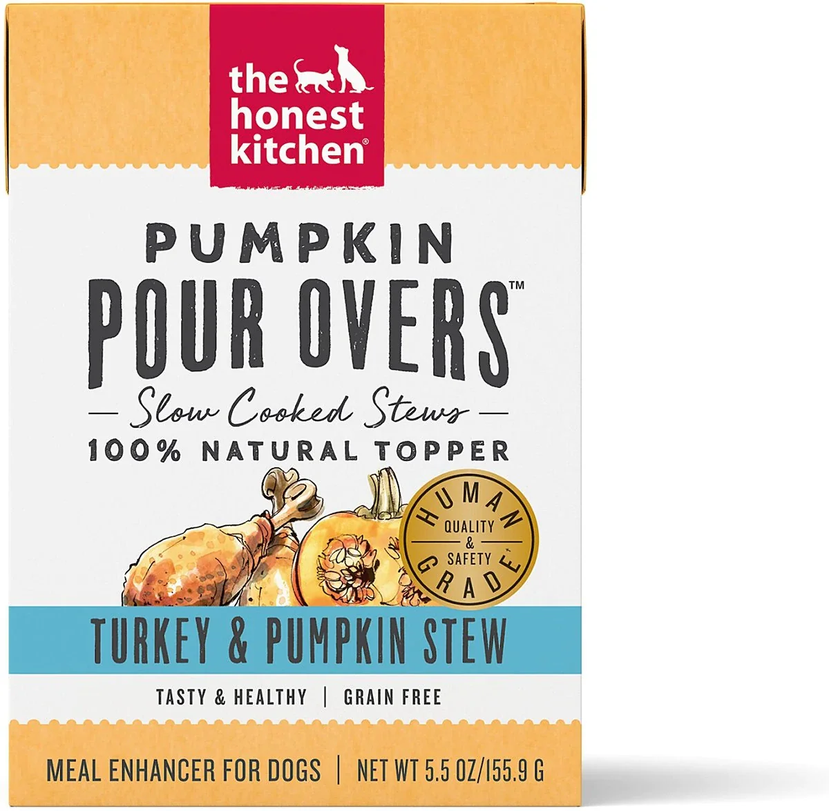 Top-Quality The Honest Kitchen Pumpkin Pour Overs – Turkey Pumpkin Stew The Honest Kitchen Pumpkin Pour Overs – Turkey Pumpkin Stew Specialty