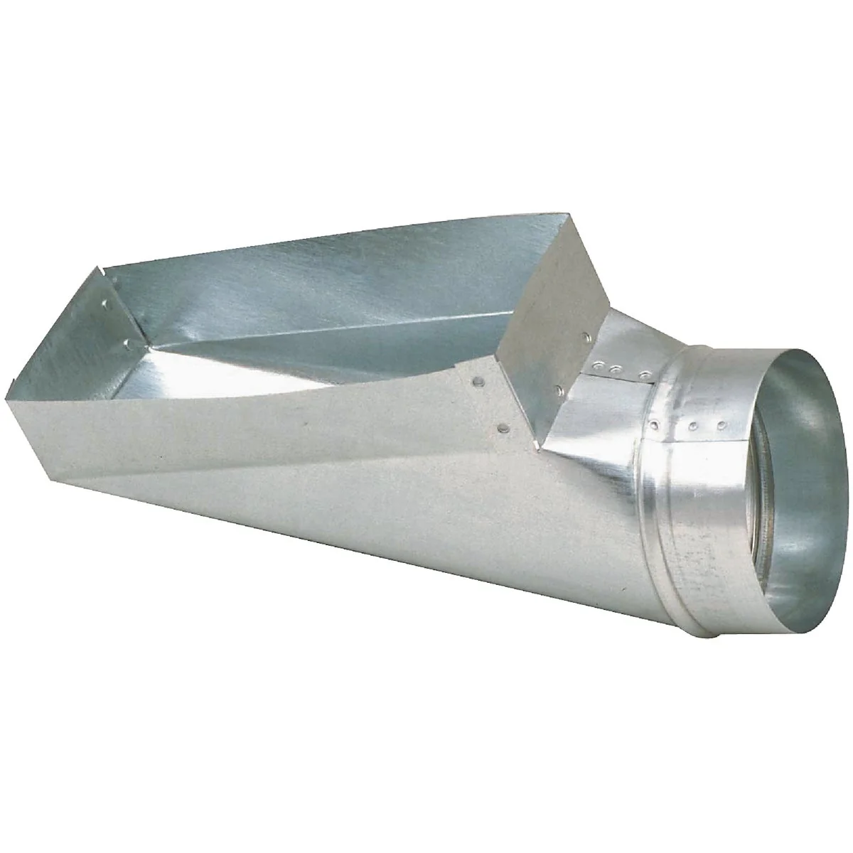 Fast Imperial 30 Ga. 4 In. x 10 In. x 6 In. Galvanized End Boot Safe