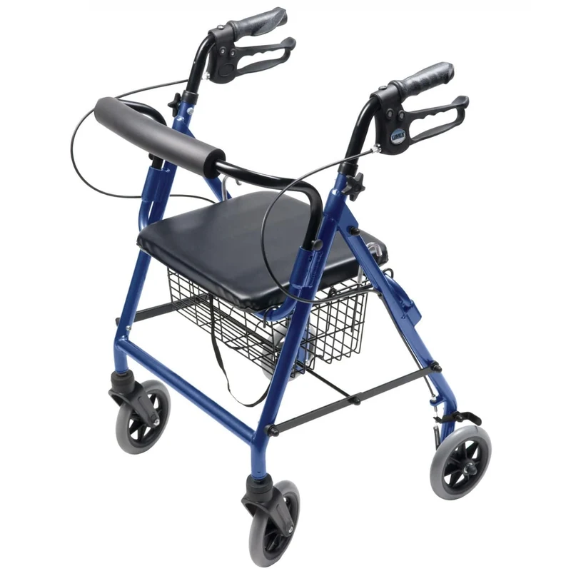 Optimized Lumex Walkabout Four-Wheel Hemi Rollator Original Design